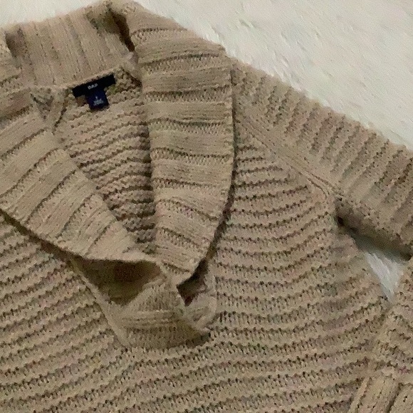 Gap brown chunky warm knitted sweater - Picture 3 of 7